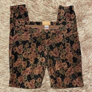 PHILIPPE Matignon Woman’s Velour Stretchy‎ Legging Jeans Size Small